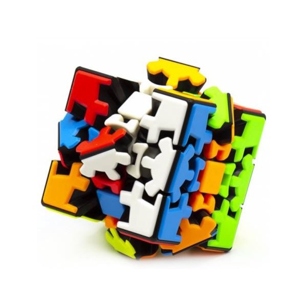Bộ Đồ Chơi Lắp Ráp Rubik Dạng KungFu Gear Cube 3x3 - Tặng Kèm Giá Đỡ
