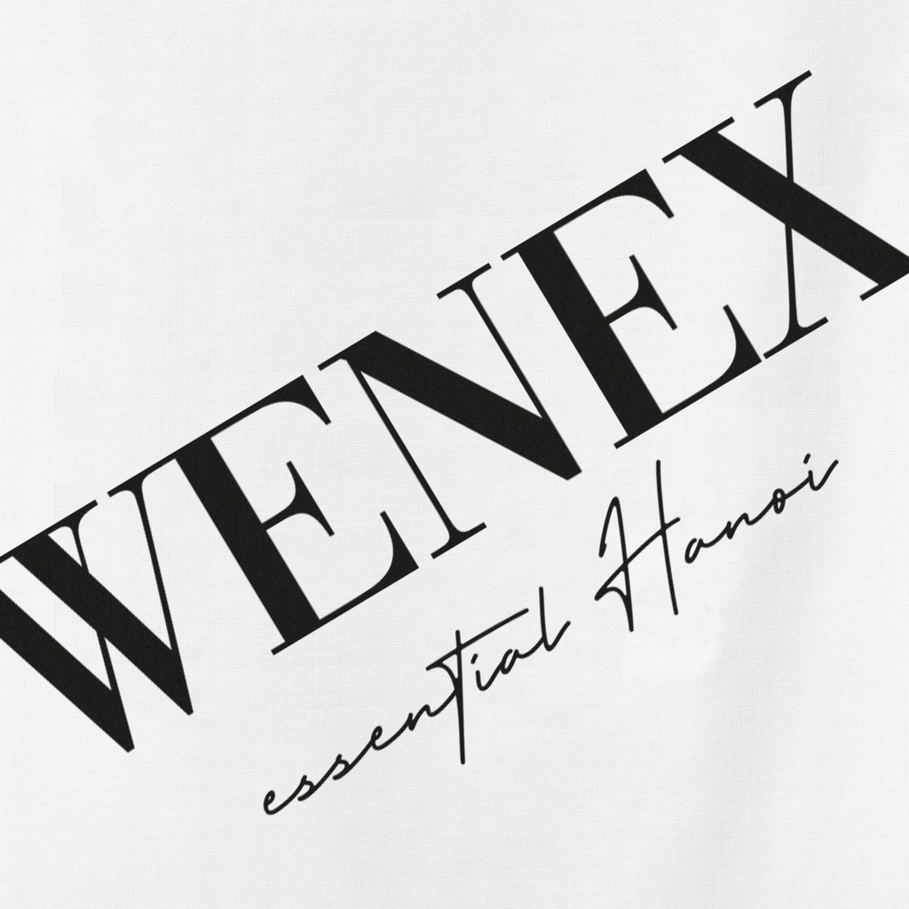 Áo Thun Dài Tay Sweater WENEX Phông Unisex Nam Nữ Cotton Oversize Form Rộng Local Brand Essential Hanoi 2.0