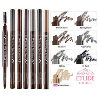 Chì kẻ mày 2 đầu etude house drawing eye brow mẫu mới 2020