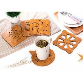 MIẾNG NÓT NỒI BẰNG GỖ NHIỀU HÌNH