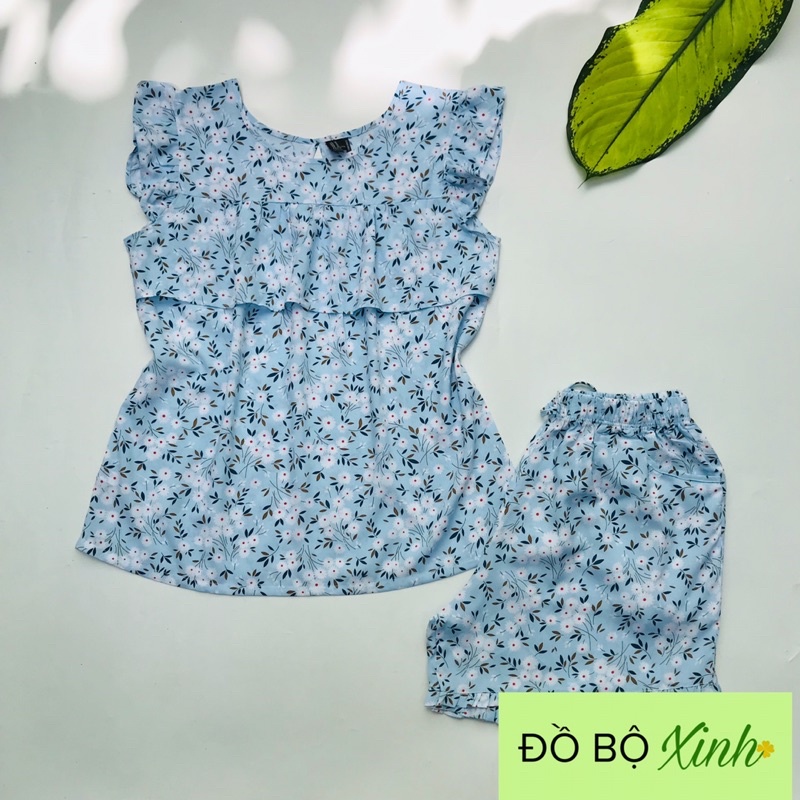 Đồ Bộ Tole Lanh - Đùi bèo ngực (nhiều màu)
