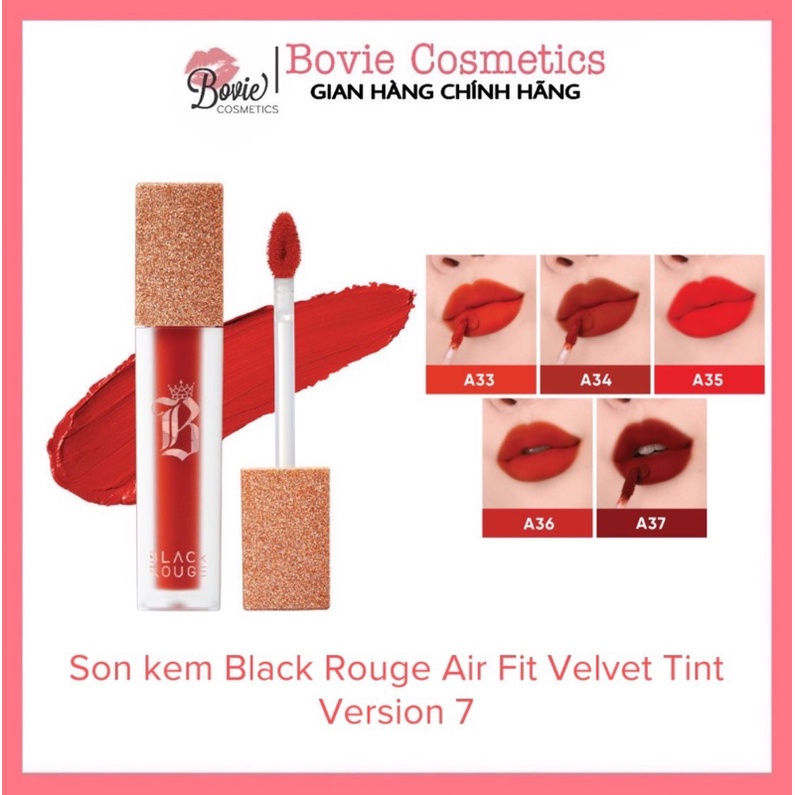 Son kem Air Fit Velvet Lip Tint A06 A12 A26