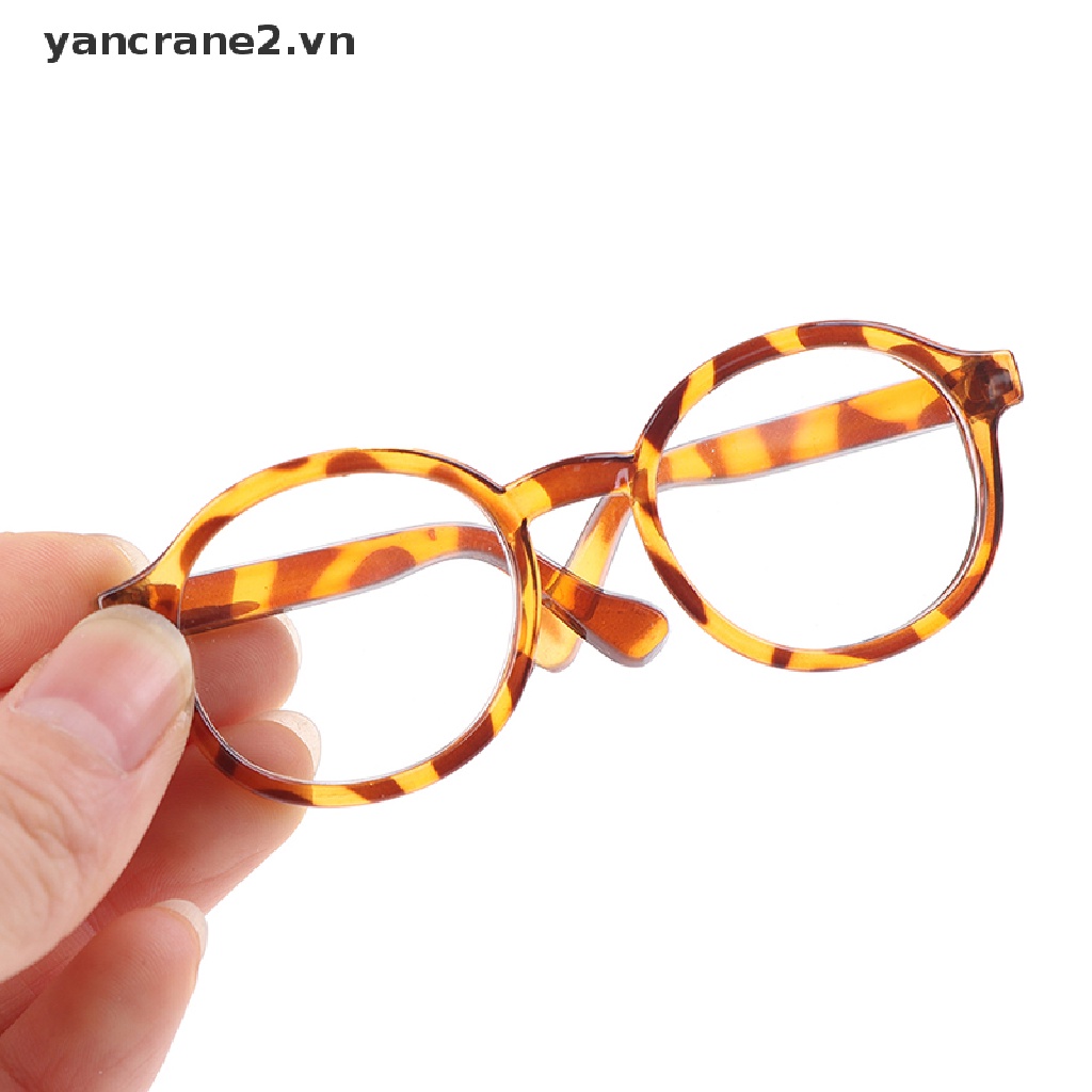1 Mắt Kính Tròn Trong Suốt 9CM Dành Cho Búp Bê 1 / 6 {yancrane2.vn}