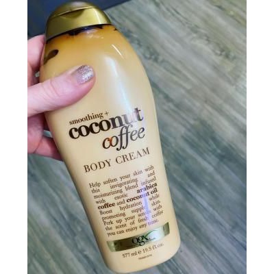 Kem dưỡng da toàn thân OGX Coconut coffee - 577ml