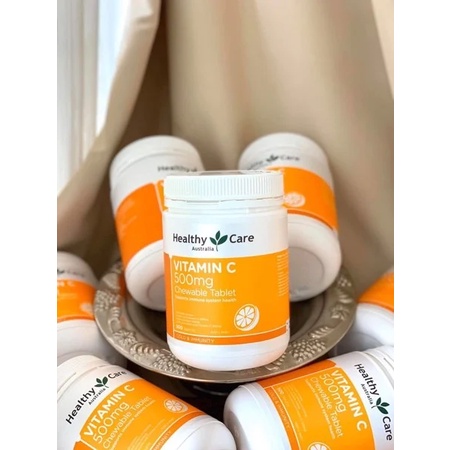 Viên uống bổ sung vitamin C HEALTHY CARE Úc chính hãng 92102