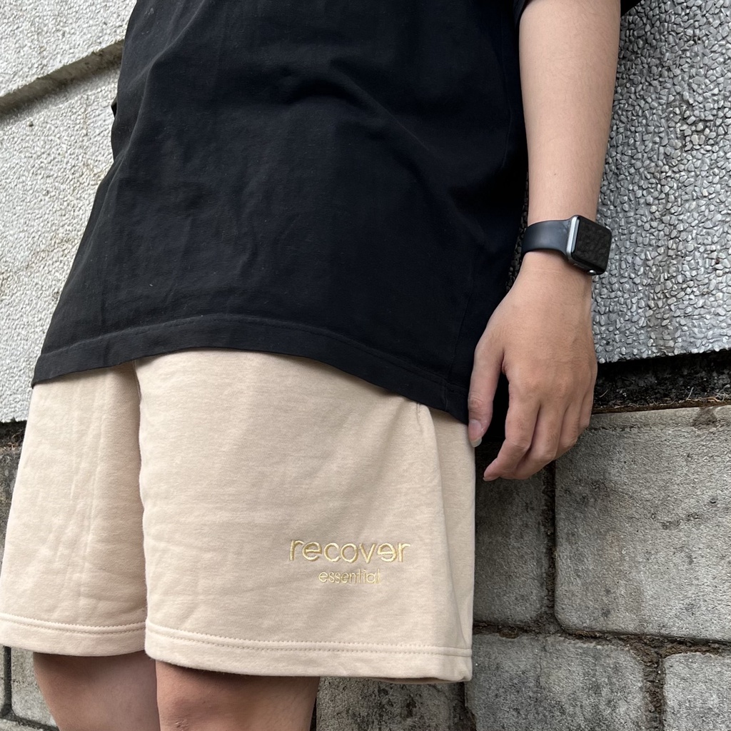 Quần Short Basic thêu chìm Recover