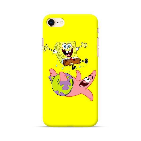 Ốp Lưng Điện Thoại Hình Hoạt Hình Spongebob Dành Cho Iphone 4 5 6 7 8 X Oppo F5 F6 Vivo V9 Samsung A7 A8 A9