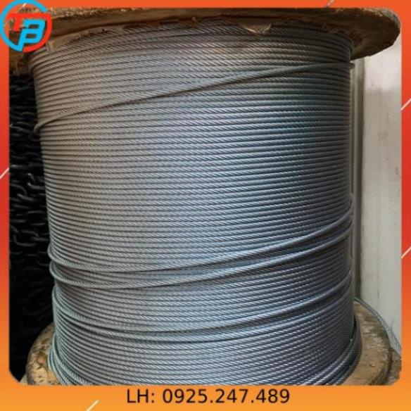 Cáp INOX 304 ( cuộn 100 mét ) cáp thép Thái Bình Vina