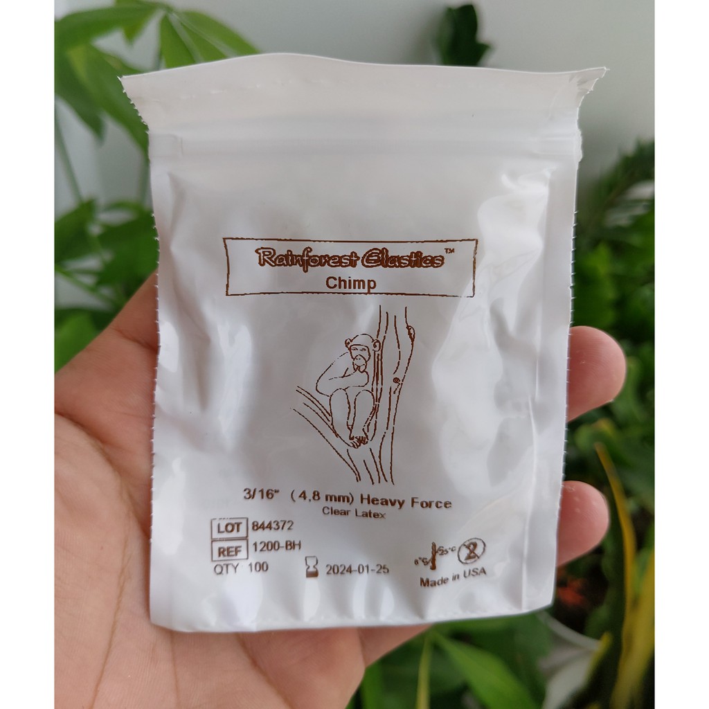 [4.5 OZ] Thun chỉnh nha liên hàm DynaFlex/ Mỹ - Rainforest/ Rừng nhiệt đới