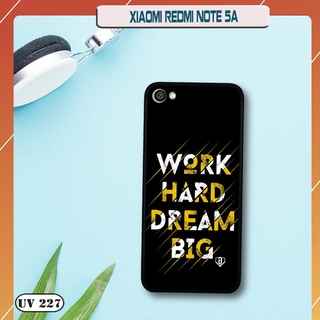 Ốp lưng nhám in hình 3D Xiaomi Redmi Note 5A