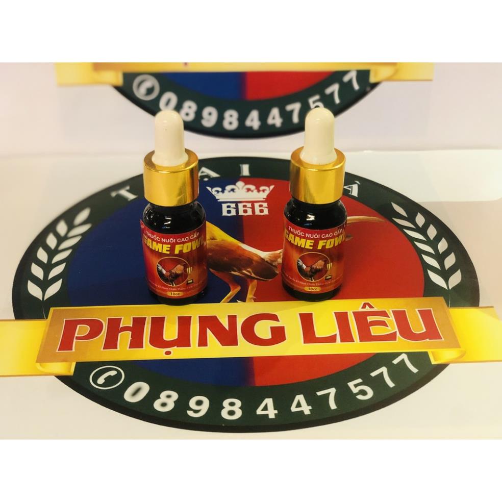 GameFowl Thuốc Nuôi Gà Đá Cao Cấp (10ml)