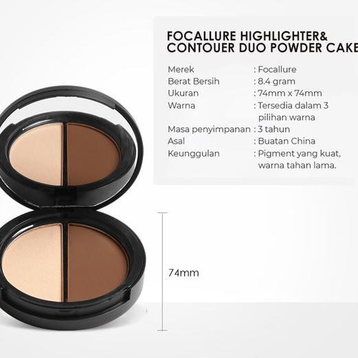 (hàng Mới Về) Bảng Phấn Bắt Sáng Tạo Khối Focallure 3 Trong 1 Fa-05 | BigBuy360 - bigbuy360.vn