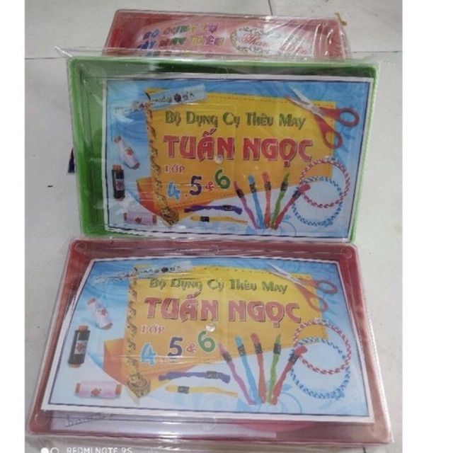 Bộ dụng cụ may thêu lớp 4,5,6