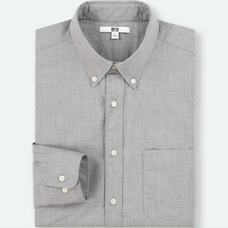 Sơ mi U-ni-qlo extra fine cotton