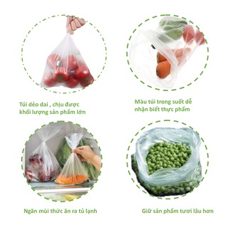 Túi đựng thực phẩm tự phân hủy Stavian Green ECO an toàn khi sử dụng