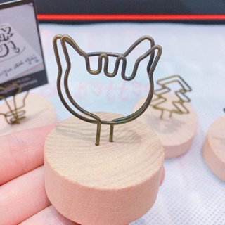 Kẹp giấy note để bàn hình mèo, ngôi sao, cây thông, bóng đèn