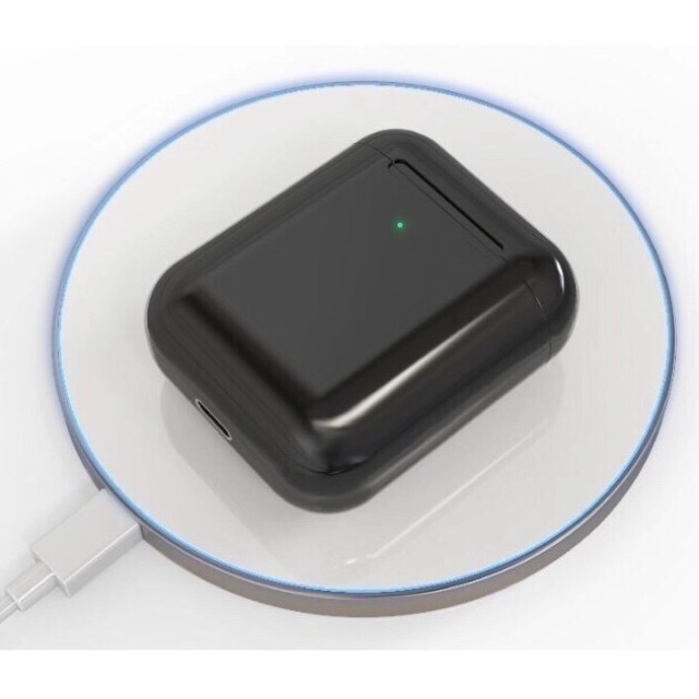 Tai nghe i800 bluetooth bản black đen tặng kèm ốp silicon