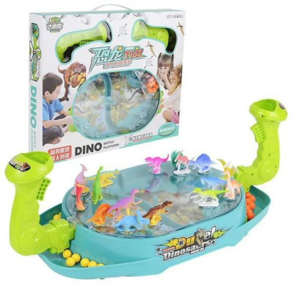 Khủng Long Đại Chiến Dino, Đồ Chơi Trẻ Em Tương Tác 2 Người, Bắn Khủng Long Cho Bé Gái, Bé Trai