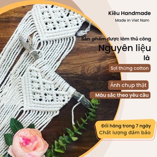 Macrame mini đồng giá - Sản phẩm trang trí decor nội thất - Nhiều mẫu