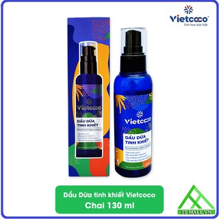 [Chai Xịt] Dầu Dừa Tinh Khiết Vietcoco 130ml