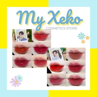 Set son 5 cây son kem bóng lì Herorange Tiểu Ca Ca Senabeauty