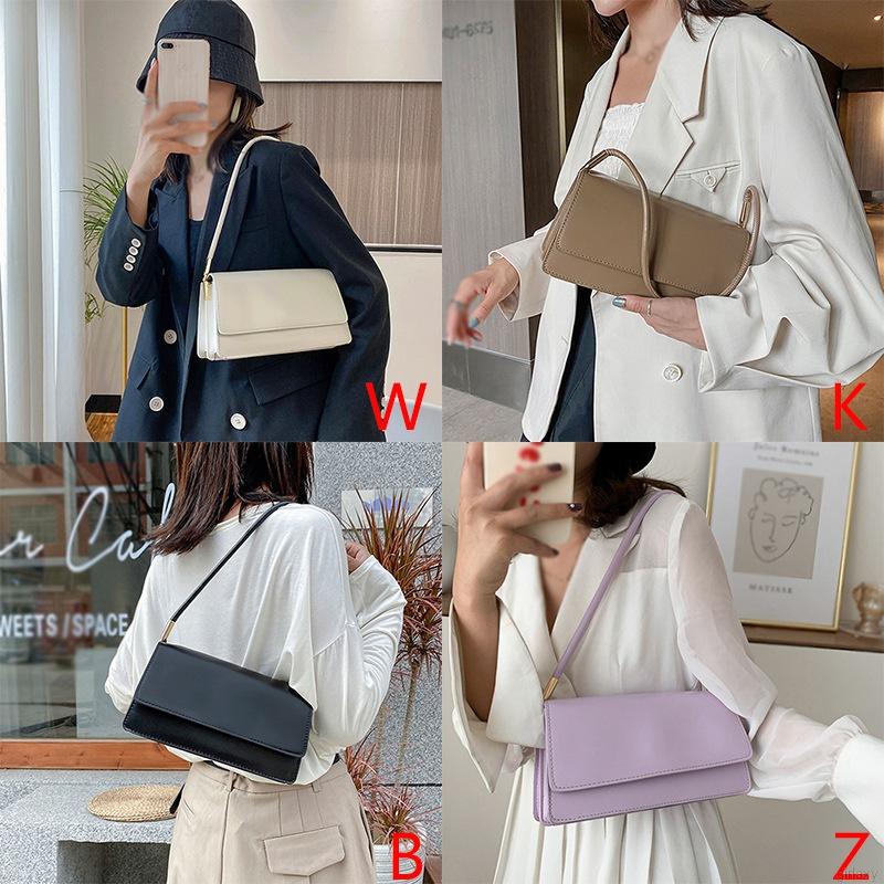 Túi Xách Nữ Màu Trơn Phong Cách Hàn Quốc Hợp Thời Trang