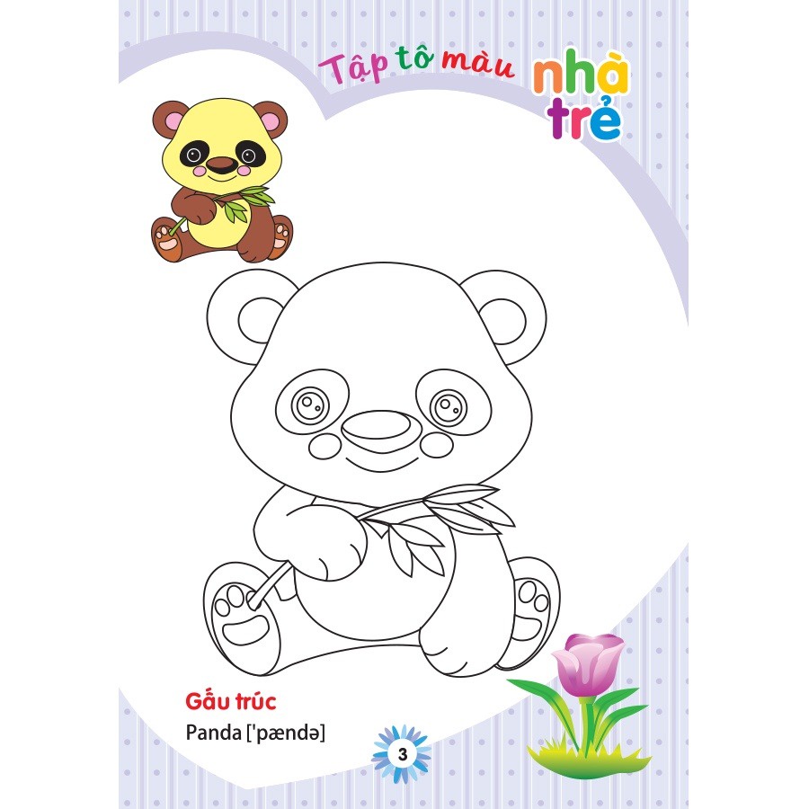 Sách - Tập Tô Màu Nhà Trẻ ( Nhiều chủ đề )