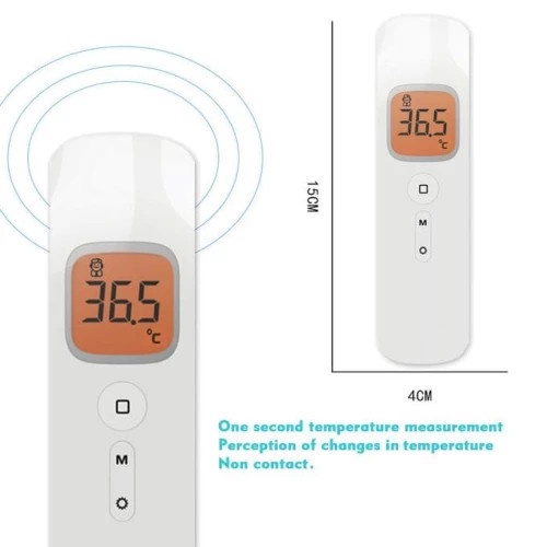 Nhiệt kế điện tử hồng ngoại, cảm ứng đo trán đa năng Thermometer Infrard 2000