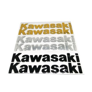 TEM nổi KAWASAKI LOGO KAWASAKI (1 CẶP 2 CÁI)