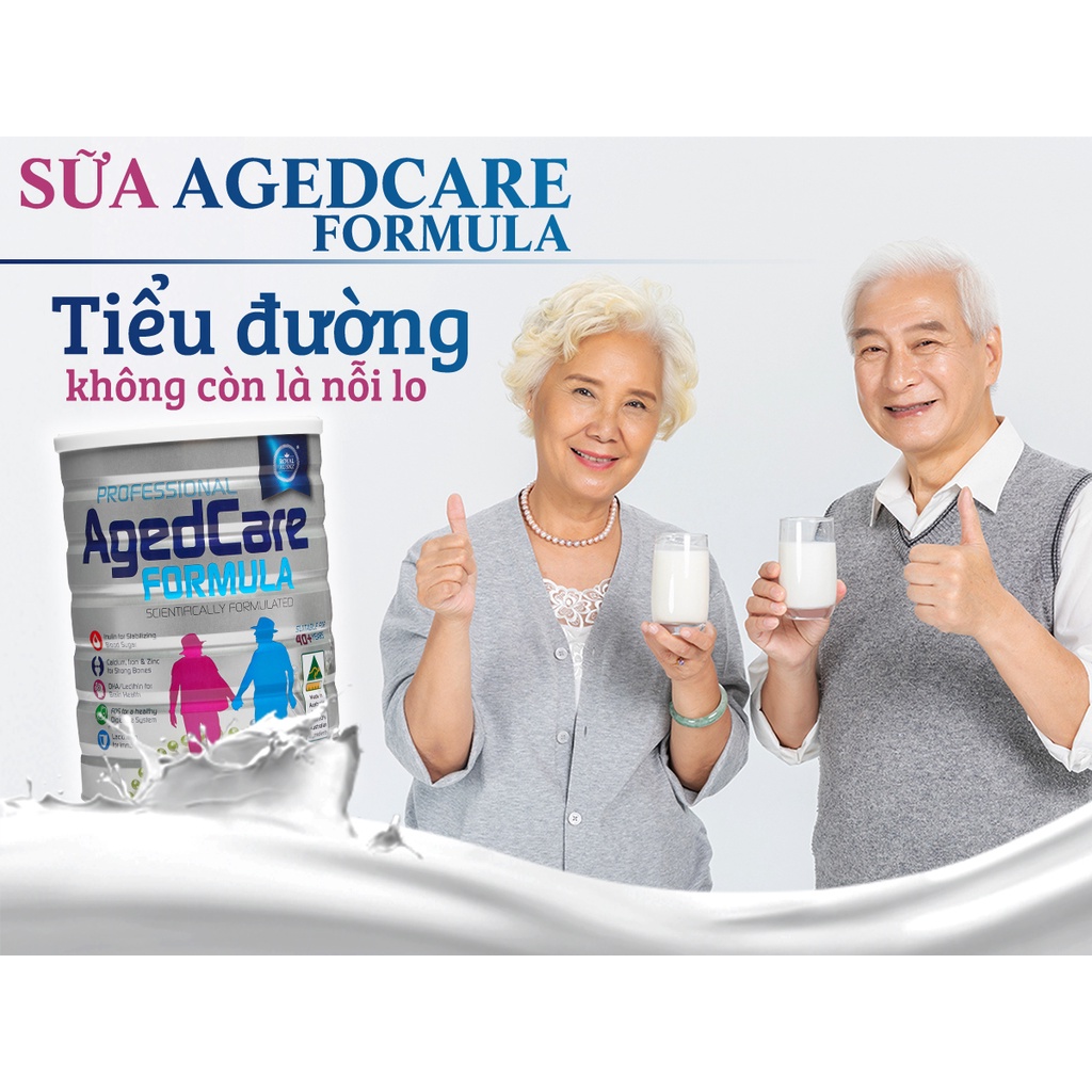 SỮA HOÀNG GIA ÚC AGEDCARE FORMULA  - DÀNH CHO NGƯỜI TRÊN 40 TUỔI