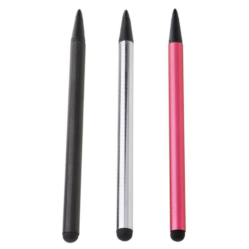 Bộ 3 Cây Bút Cảm Ứng Màu Trơn Thông Dụng Cho iPhone/iPad/Samsung/Xiaomi