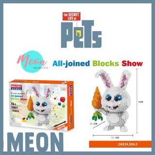 Mini Block lego - Đẳng Cấp Thú Cưng - Size XL (1962 pcs )