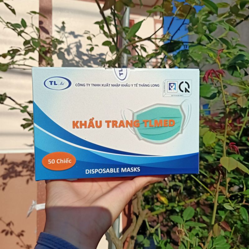 Hộp Khẩu Trang Y Tế 50 Cái 4 Lớp Kháng Khuẩn Chống Bụi ( 3 màu : Xanh , Xám , Trắng ) | BigBuy360 - bigbuy360.vn