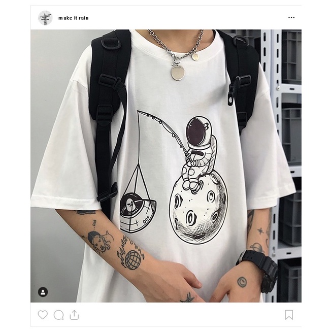 Áo thun nam nữ, áo phông shop cossi form rộng chất cotton in hình quả bóng