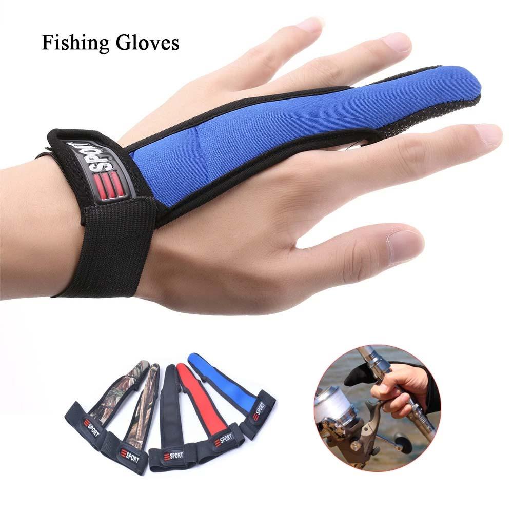 Găng Tay Câu Cá Hở Ngón Chống Trượt Thoáng Khí
