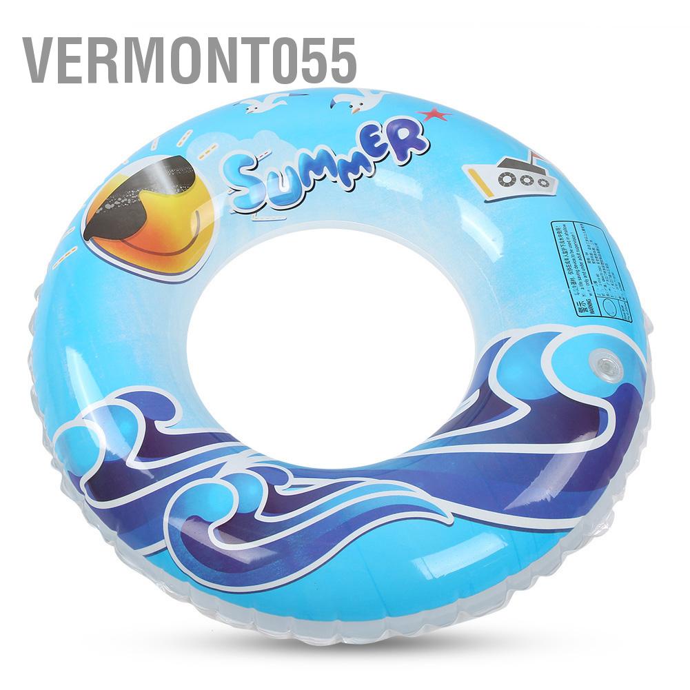 Vermont055 Kids Inflatable Float Swimming Ring Portale Children Life Buoy Safety Pool Water Toy