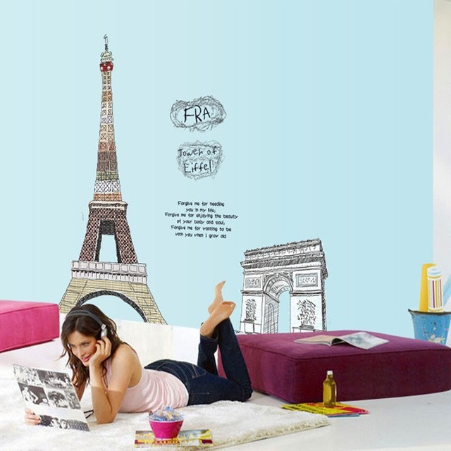 [GIÁ CỰC SỐC] Decal Dán Tường Paris