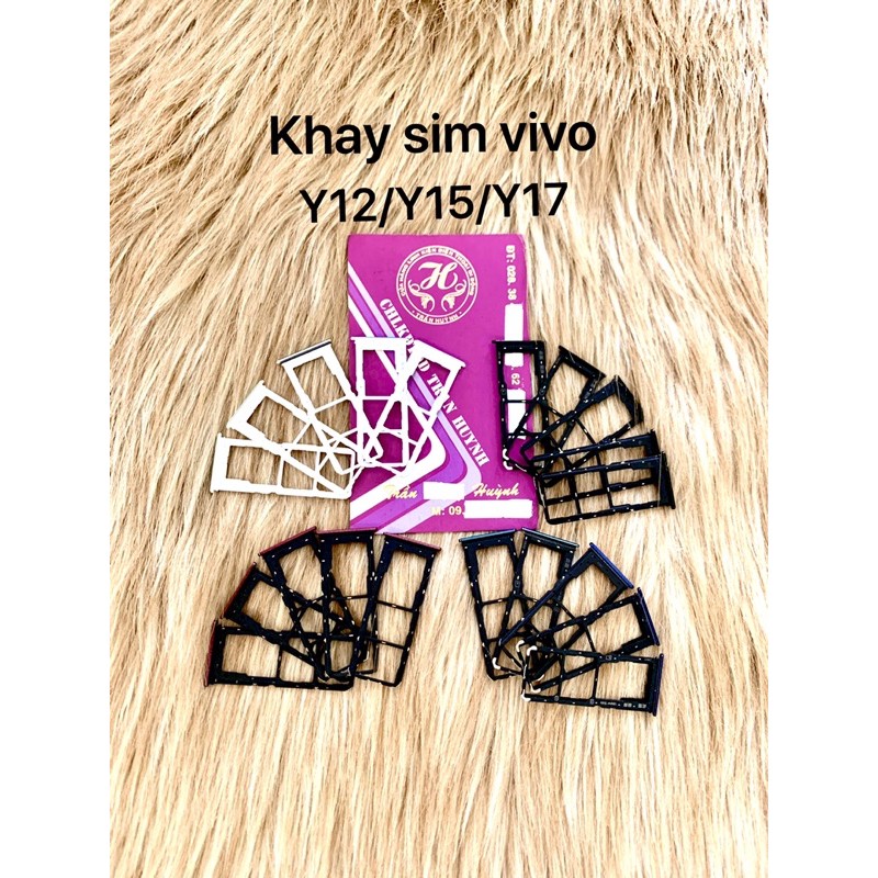 Khay sim vivo y81/y85/y71/y11/y12/y15/y17/y19/y91/v7 plus