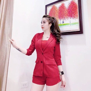 [SIÊU RẺ] Set vest 3 món nút cài