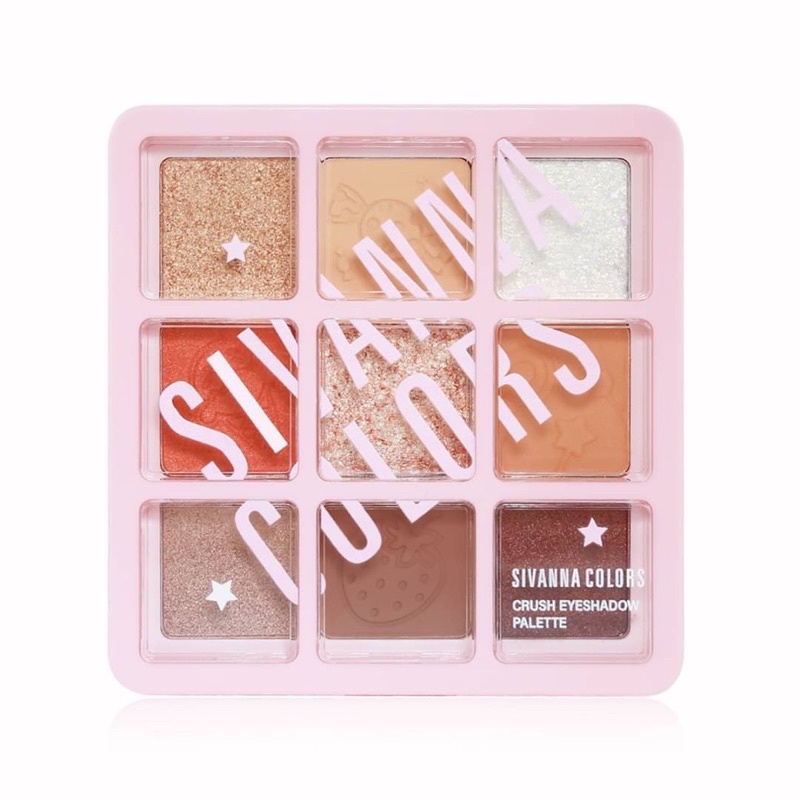 Phấn Mắt Sivanna Colors Crush Eyeshadow Palette 18g HF5061 Thái Lan