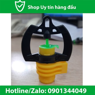 01 cái Béc tưới phun mưa cục bộ bù áp ren ngoài 17 chỉnh được bán kính BB-BA92