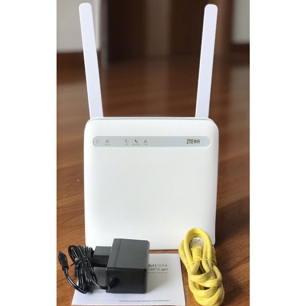 ZTE MF253S MF253 Bộ Phát Wifi 3G 4G , tốc độ 150Mb, Hỗ Trợ Tối Đa 32 Kết Nối