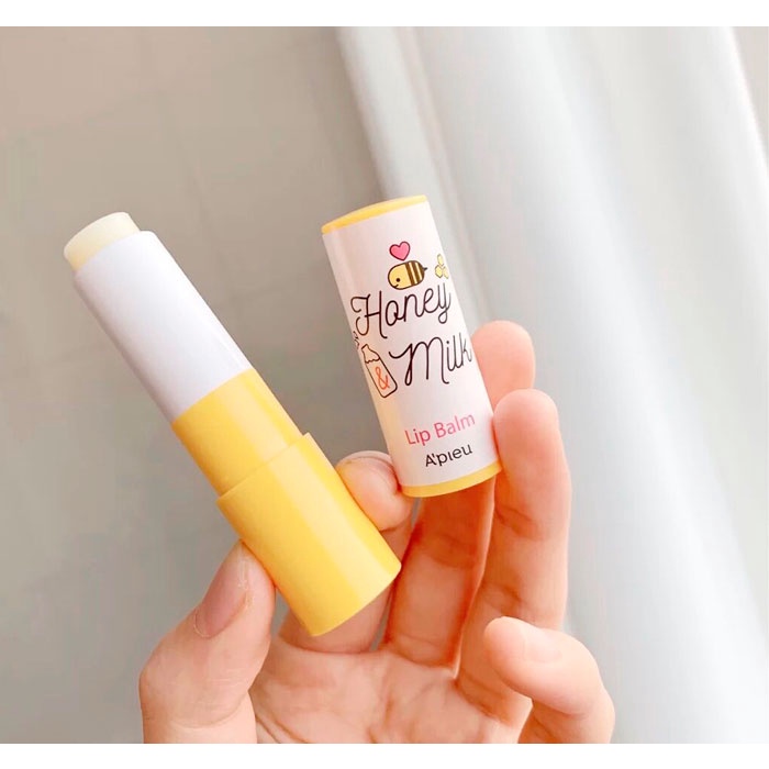 Son dưỡng Mật Ong A'Pieu Honey Milk Lip Balm