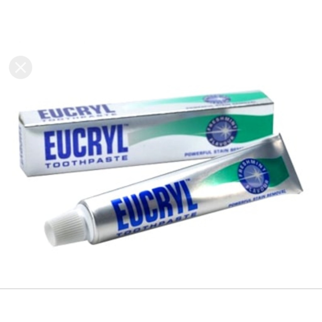 Bột trắng răng Eucryl Anh 50g