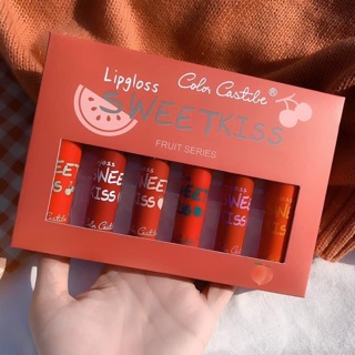 Set 6 son kem SweetKiss Thái Lan