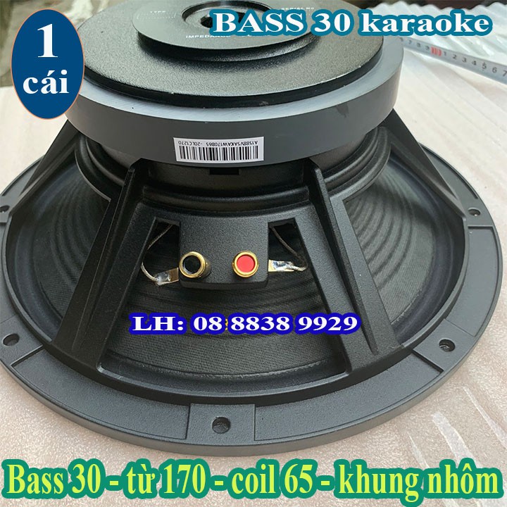 LOA BASS 30 MARTIN COIL 65MM KHUNG NHÔM - GIÁ 1 CHIẾC