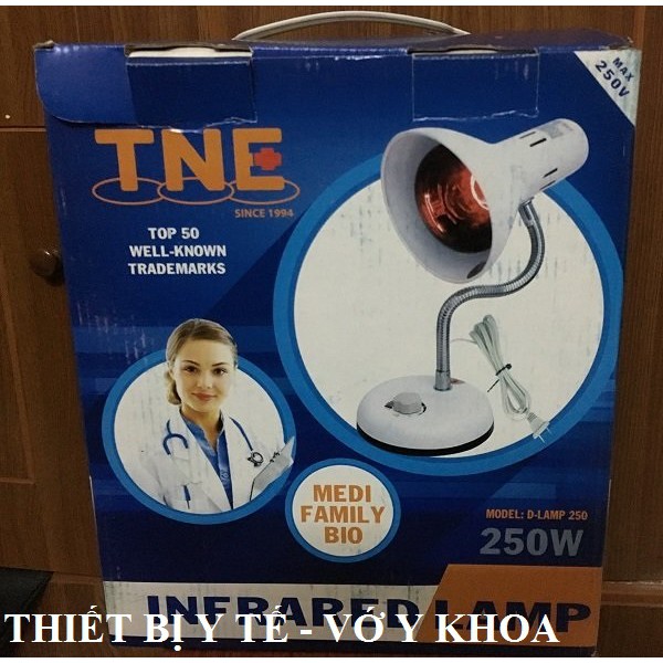 Đèn hồng ngoại Sưởi ấm TNE Lamp chân thấp có kèm bóng 100w/250w