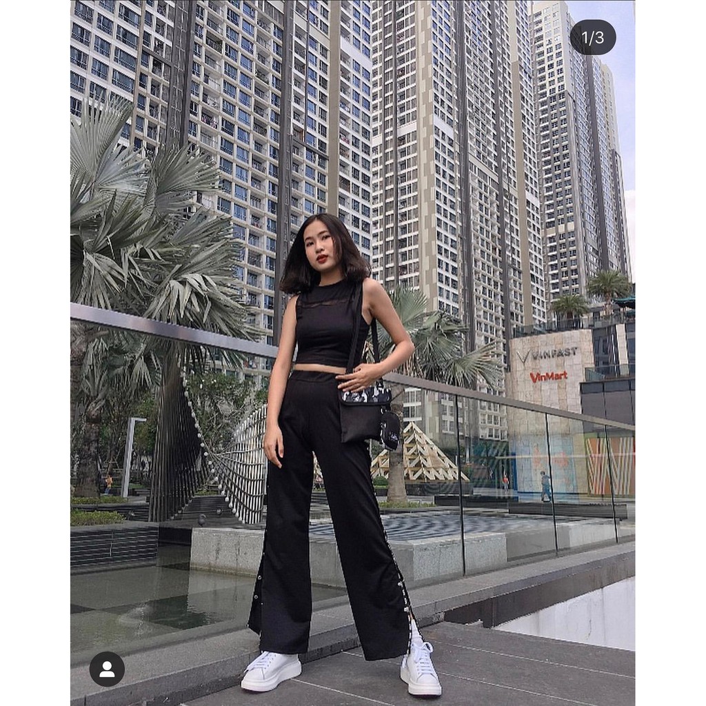 jennie croptop bloomode freesize