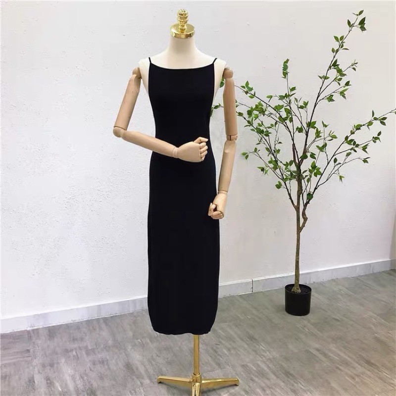 [Mã SKAMA06 giảm 8% tối đa 50K đơn 250K] Váy body 2 dây hở lưng sexy tôn dáng | BigBuy360 - bigbuy360.vn