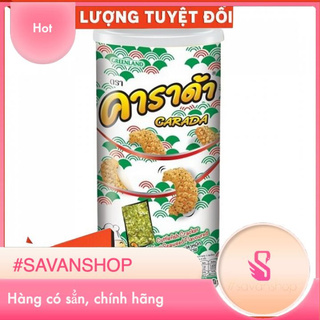Bánh Snack Mực Vị Rong Biển Carada 110g Thái Lan chính hãng